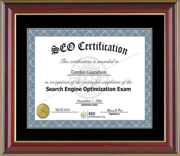 SEO Certificate